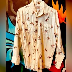 Vintage western button up